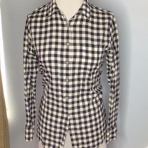 J Crew Checker Shirt